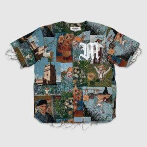 Van Gogh Tapestry Baseball Jersey